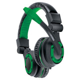 dreamGEAR GRX-340 Advanced Wired Gaming Headset for Xbox One & PS4 - Black/Green