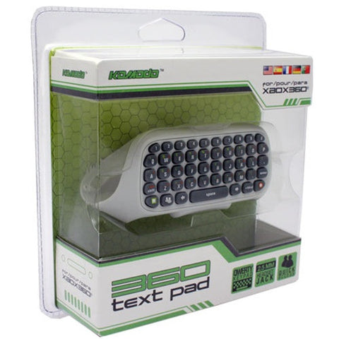 Xbox 360 Text Pad Keyboard - White