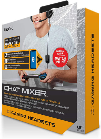 Bionik Chat Mixer for PS4/XBOX/PC/SWITCH