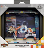 Pixel Frames Street Fighter III 3rd Strike Moment #37 9x9 inches Shadow Box Art - Officially Licensed by Capcom