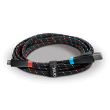 Bionik Lynx Cable Premium 6 Ft. Braided USB-C Charge & Sync Cable for Nintendo Switch