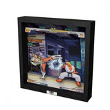 Pixel Frames Street Fighter III 3rd Strike Moment #37 9x9 inches Shadow Box Art - Officially Licensed by Capcom