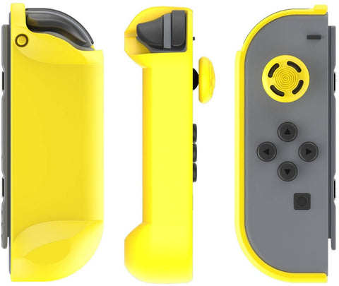 PDP Nintendo Switch Joy-Con Armor Guards Grips - (2 Pack) Yellow & Black