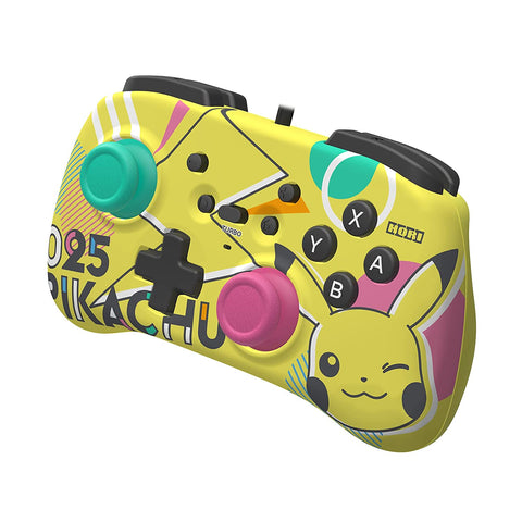 HORI Nintendo Switch HORIPAD Mini Wired Controller Pad - Pikachu POP- Officially Licensed By Nintendo & Pokemon