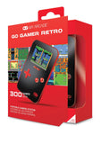 My Arcade Go Gamer Portable Handheld Gaming System 300 Retro Style 16- Bit Games - (Red, Blue, Black)