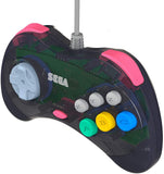 Retro-Bit Official Sega Saturn Controller Pad - USB Port - Slate Gray for PC/Mac/Steam/RetroPie/Raspberry Pie
