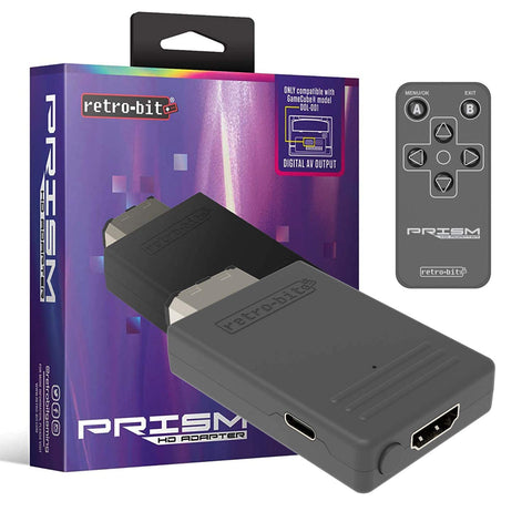 Retro-Bit Prism HD Adapter for GameCube Upscaler for 1080P Support
