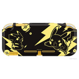 HORI Nintendo Switch Lite DuraFlexi Protector TPU Case Pokemon: Pikachu Black & Gold - Officially Licensed by Nintendo & Pokemon