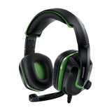 dreamGEAR GRX-440 Wired High Performance Headset for Xbox One/PS4/Nintendo Switch - Green/Black