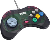 Retro-Bit Official Sega Saturn Controller Pad - USB Port - Slate Gray for PC/Mac/Steam/RetroPie/Raspberry Pie