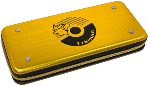 HORI Pikachu Alumi Gold Case Officially Licensed By Nintendo & Pokemon for Nintendo Switch