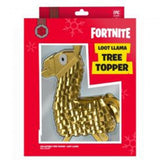 Fortnite Gold Loot Llama Holiday Tree Topper