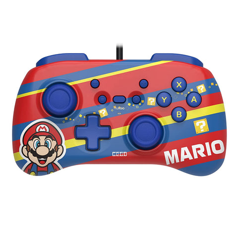 HORI Nintendo Switch HORIPAD Mini Wired Controller Pad - Mario - Officially Licensed By Nintendo
