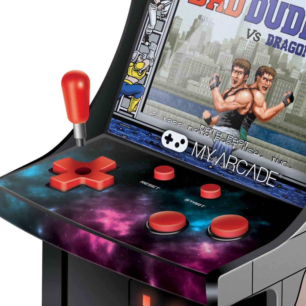MY ARCADE Bad Dudes Micro Arcade Machine Portable Handheld Video Game ...