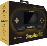 Hyperkin SupaBoy Blackgold Portable Pocket Console for Super NES/Super Famicom