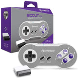 - Hyperkin "Scout" Premium BT Bluetooth Controller for SNES/PC/Mac/Android (Includes Wireless Adapter