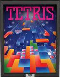 Pixel Frames Tetris 9x12 Shadow Box Art - Officially Licensed by Tetris