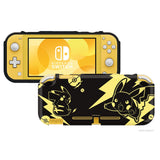 HORI Nintendo Switch Lite DuraFlexi Protector TPU Case Pokemon: Pikachu Black & Gold - Officially Licensed by Nintendo & Pokemon