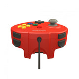 Retro-Bit Tribute Nintendo N64 USB Controller for PC, Nintendo Switch, Mac, Steam, RetroPie, Raspberry Pi - USB Port - Red