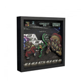 Pixel Frame Battletoads Big Bad Boot 9x9 Shadow Box Art - Officially Licensed by Rare Ltd.