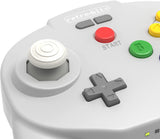 Retro-Bit Tribute 64 2.4 GHz Wireless Controller for Nintendo 64 (N64), Switch, PC, MacOS, RetroPie, Raspberry Pi and Other USB Devices - Classic Grey