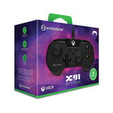 Hyperkin X91 Ice Wired Controller for Xbox Series X | S/Xbox One /Windows 10/11 Officially Licensed By Xbox - Black