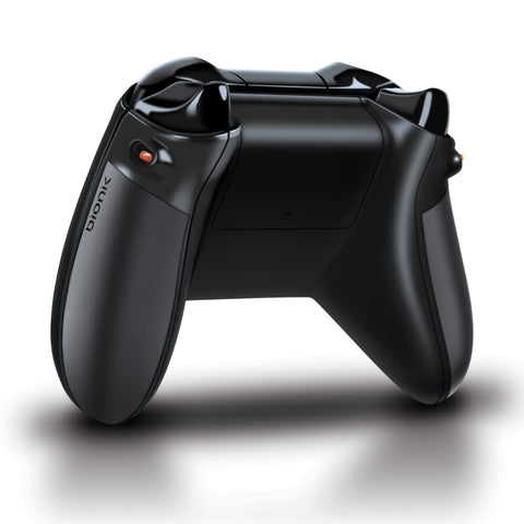 Bionik Quickshot Custom Rubber Grip w/ Dual Setting Trigger Lock for Xbox One Controller - Black