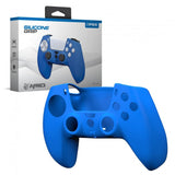 KMD Silicone Grip Case for PS5 DualSense Controller (Black, White, Blue)