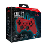 Hyperkin "Brave Knight" Wired Premium Controller for PS3/ PC/ Mac - Red