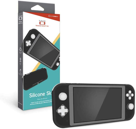 Hyperkin Silicone Skin Console Case for Nintendo Switch Lite - Black