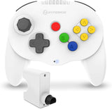 Hyperkin "Admiral" Premium BT Wireless Controller for Nintendo 64 (N64) - White