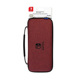 HORI Official Slim Tough Pouch Case for Nintendo Switch & Switch OLED - Red