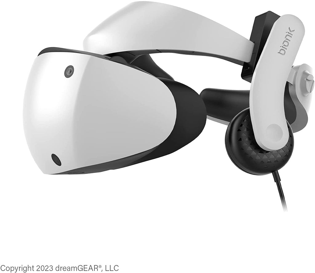 Bionic Pro Headset Bionik Mantis Pro Attachable VR Headphones for PlayStation VR/VR2 ...