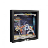 Pixel Frames Street Fighter III 3rd Strike Moment #37 9x9 inches Shadow Box Art - Officially Licensed by Capcom