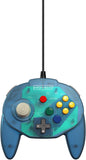 Retro-Bit Tribute 64 Controller for Nintendo N64 - Original Port - Ocean Blue