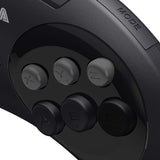 Retro-Bit Official Sega Genesis USB Controller 6-Button Arcade Pad for Sega Genesis Mini, PC/Mac,  Steam, RetroPie, Raspberry Pi