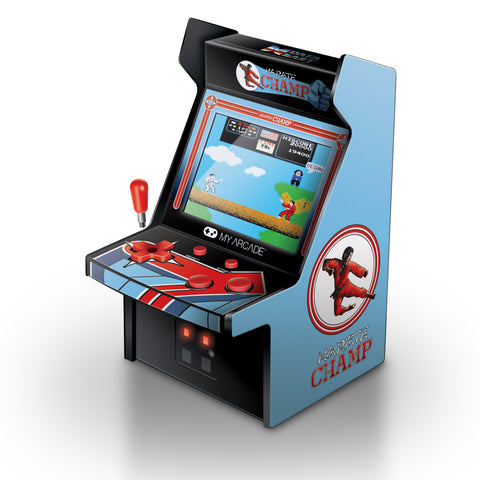 MY ARCADE Data East Karate Champ Micro Arcade Machine Portable Handheld Video Game