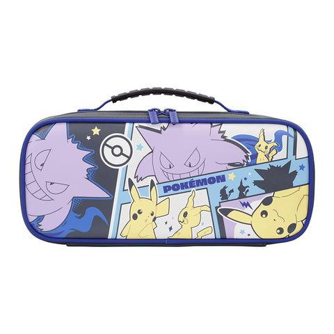 HORI Nintendo Switch Cargo Pouch Compact (Pikachu, Gengar, & Mimikyu) - Officially Licensed by Nintendo & Pokémon