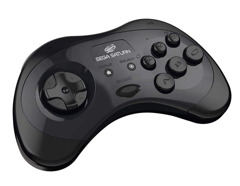 anbefale Ydmyge tvivl Retro-Bit Official Sega Saturn Bluetooth Controller 8-Button Arcade Pa –  Gametronex.com