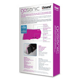 iSound GoSonic Stereo Rechargeable Portable Speaker - Pink