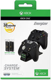 PDP Energizer 2x Charging Station with 2 Rechargeable Battery Packs for Xbox One - Black