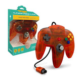Tomee Nintendo 64 Controller for N64 (Gold, Gray, Yellow, Red, Green, Black, Grape, Blue, Turquoise, Purple, Cyanine, Fire)