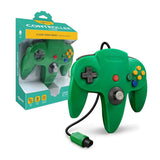 Tomee Nintendo 64 Controller for N64 (Gold, Gray, Yellow, Red, Green, Black, Grape, Blue, Turquoise, Purple, Cyanine, Fire)