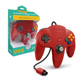 Tomee Nintendo 64 Controller for N64 (Gold, Gray, Yellow, Red, Green, Black, Grape, Blue, Turquoise, Purple, Cyanine, Fire)