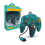 Tomee Nintendo 64 Controller for N64 (Gold, Gray, Yellow, Red, Green, Black, Grape, Blue, Turquoise, Purple, Cyanine, Fire)